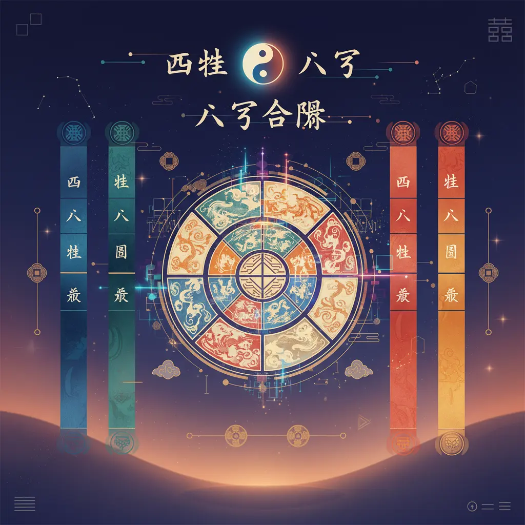 八字合盤 - 四柱八字