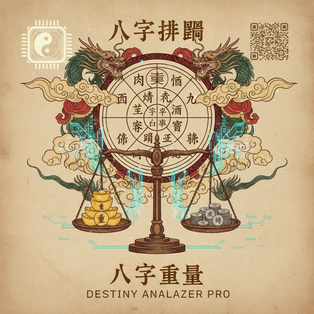 八字重量 - 八字排盤