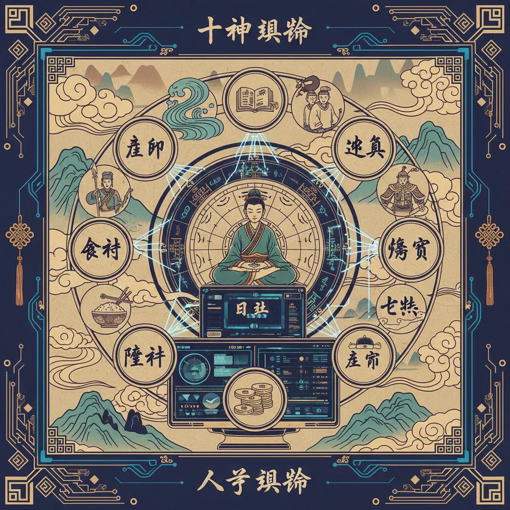 八字計算 - 十神理論