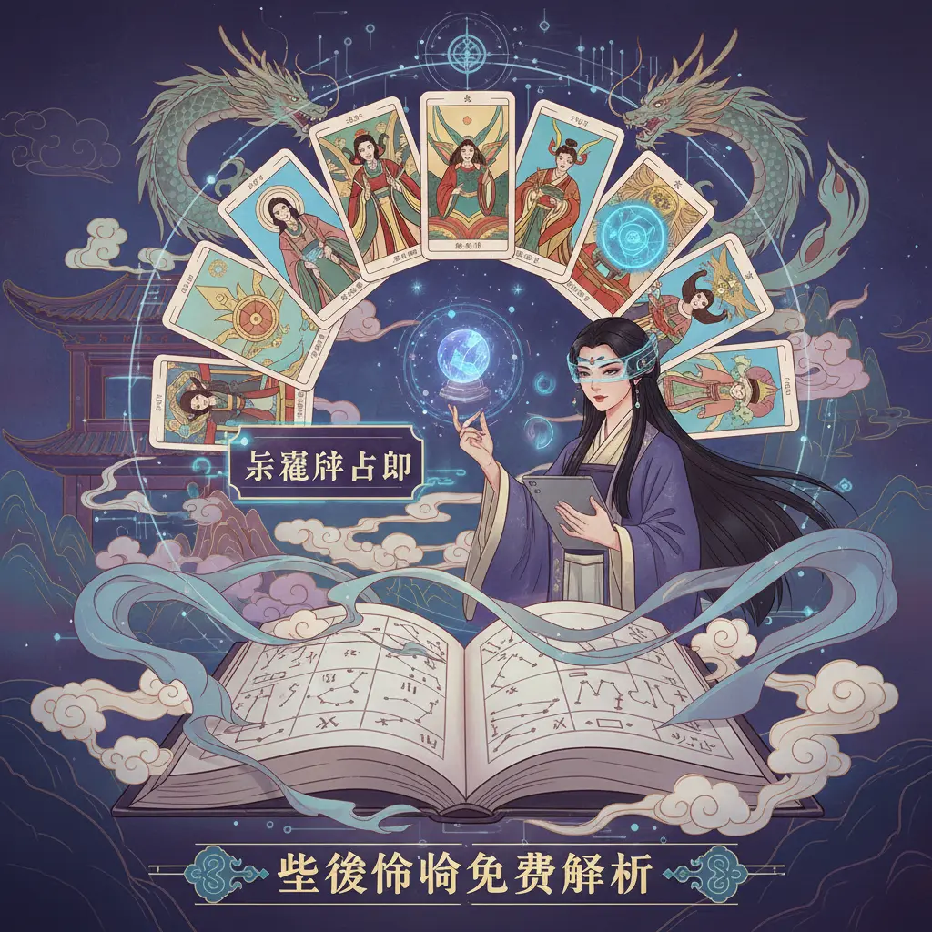 紫微命盤免費解析 - 塔羅牌占卜