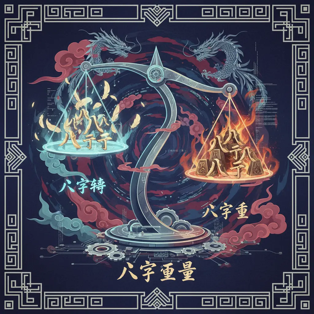 八字重量 - 八字輕重