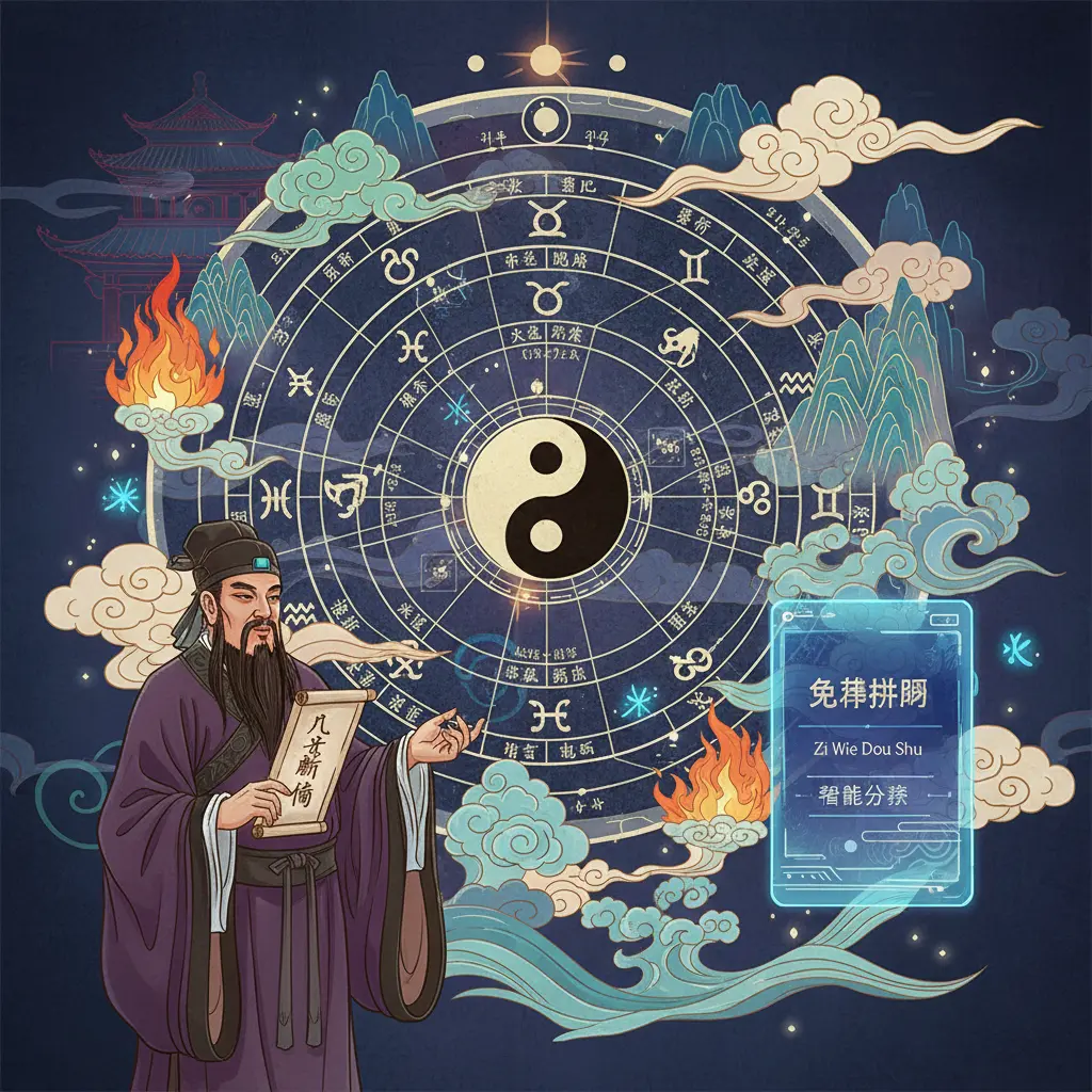 紫微斗數命盤免費 - 八字算命