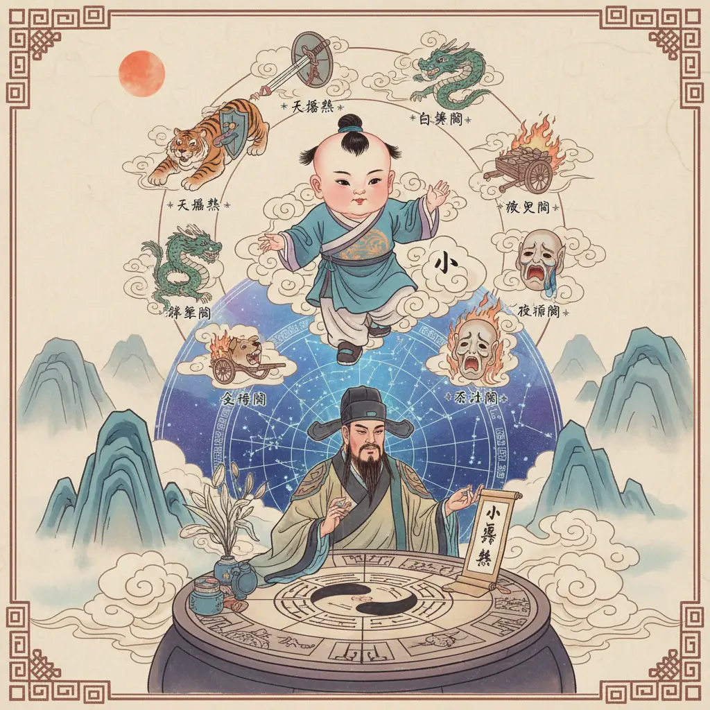 袁天罡 - 小兒關煞