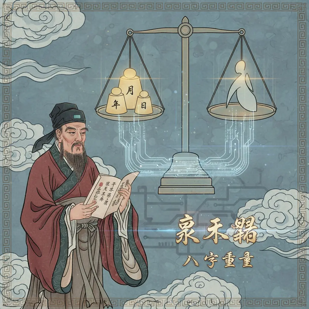 八字重量 - 袁天罡