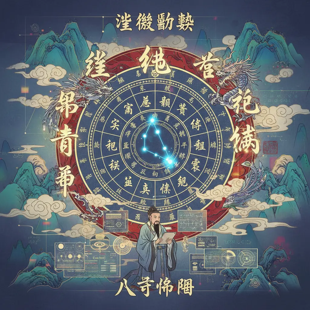 八字命盤 - 紫微鬥數