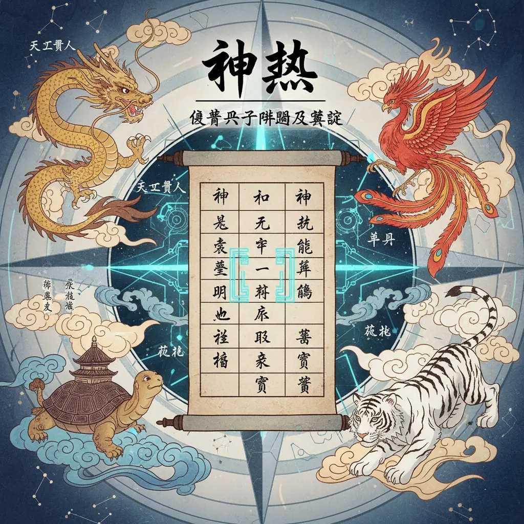 免費八字排盤及解說 - 神煞