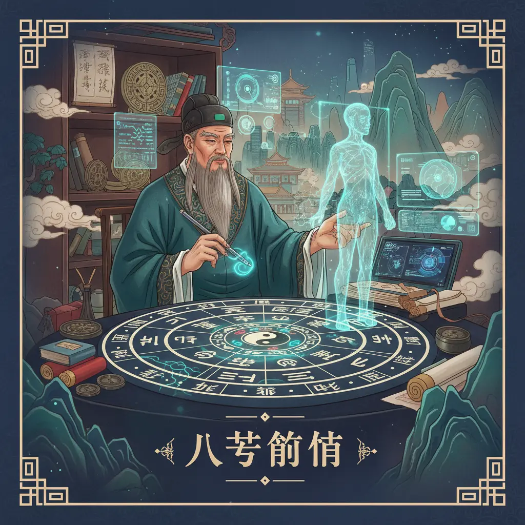 八字命盤 - 八字算命
