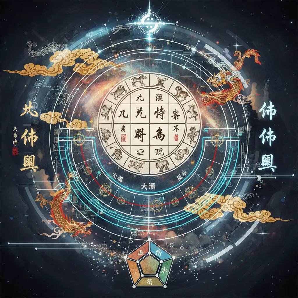 命盤 - 八字命盤