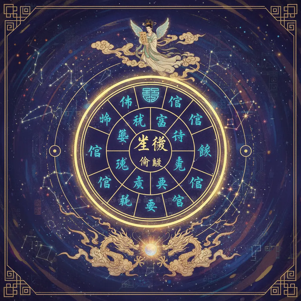 紫微鬥數 - 命盤