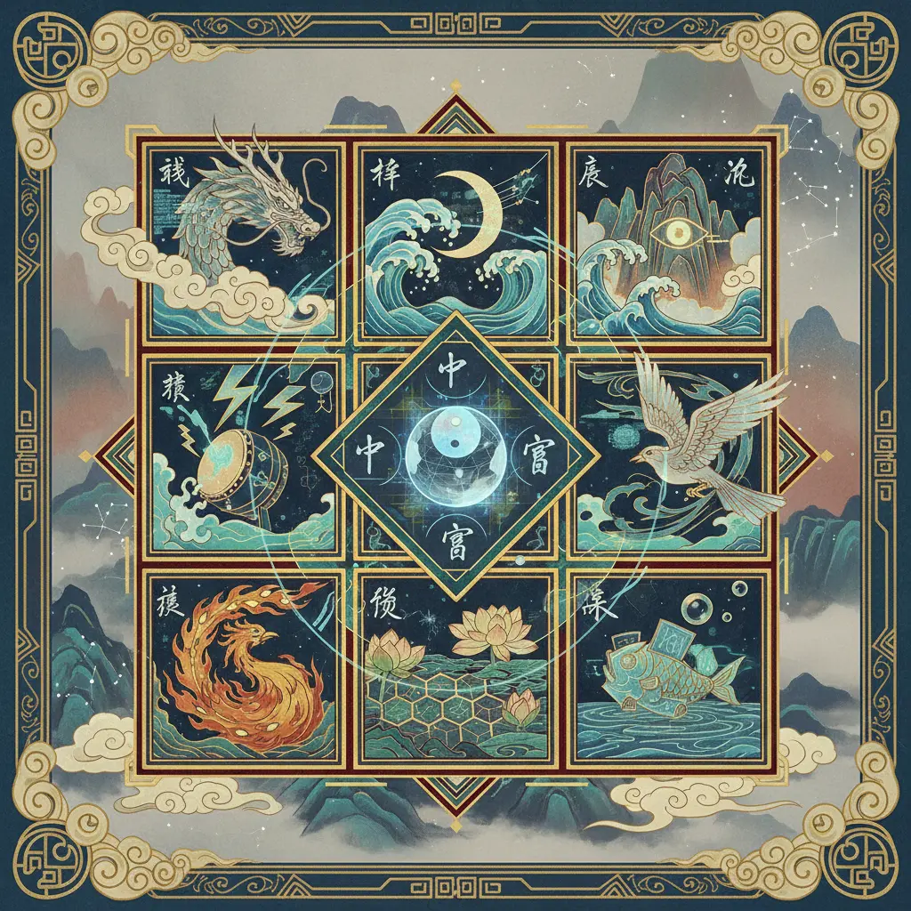 奇門遁甲 - 九宮