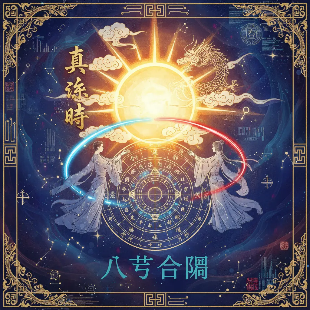 八字合盤 - 真太陽時