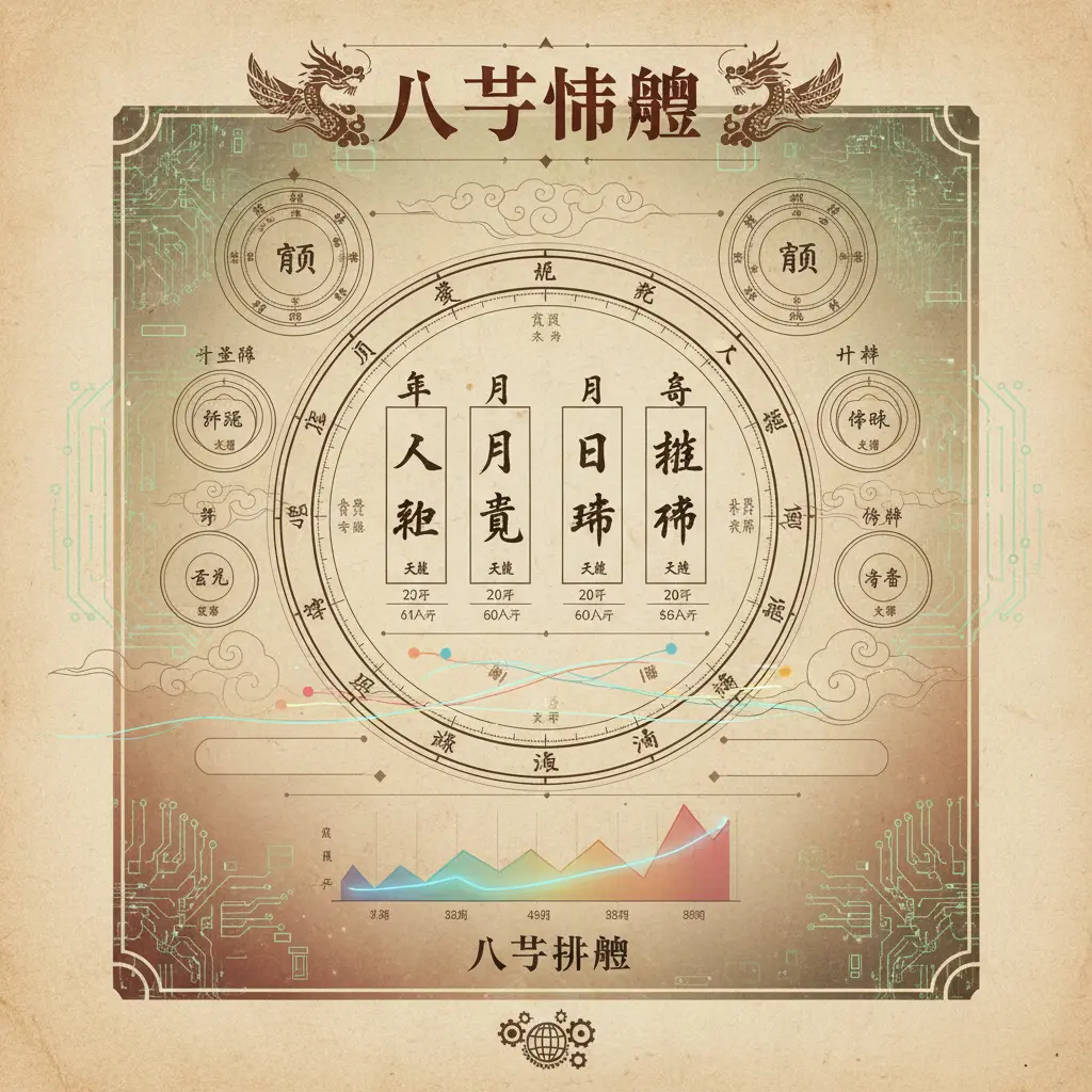 八字排盘 - 八字命盤