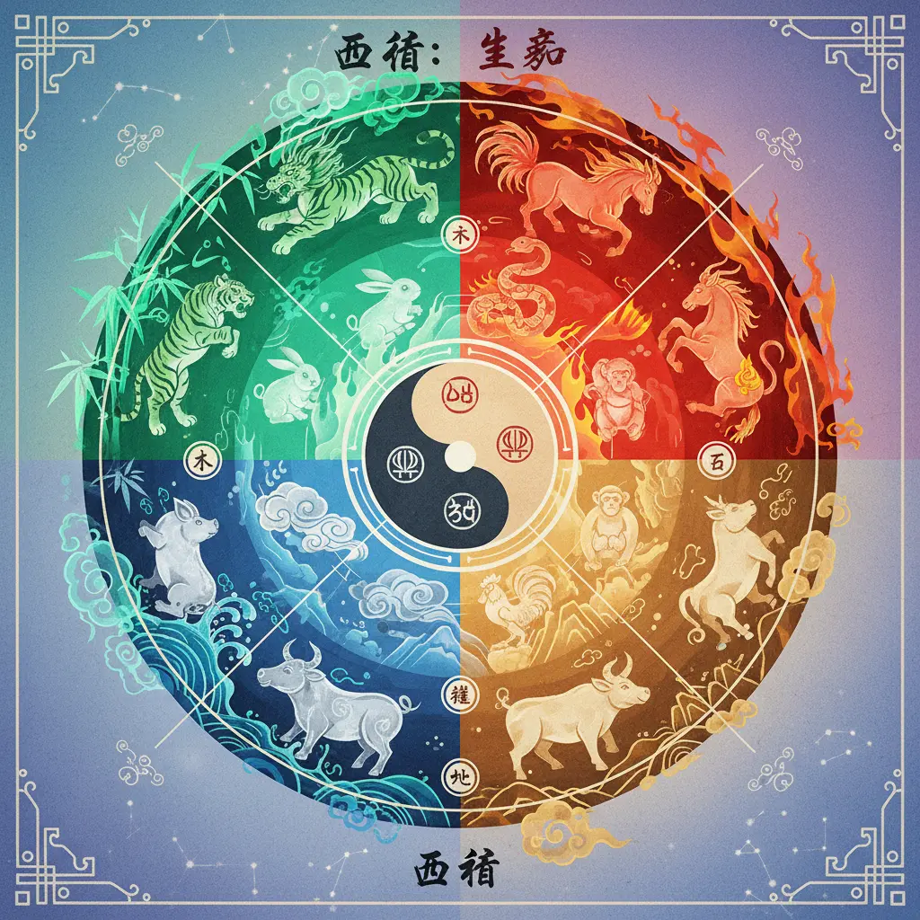 生肖 - 五行