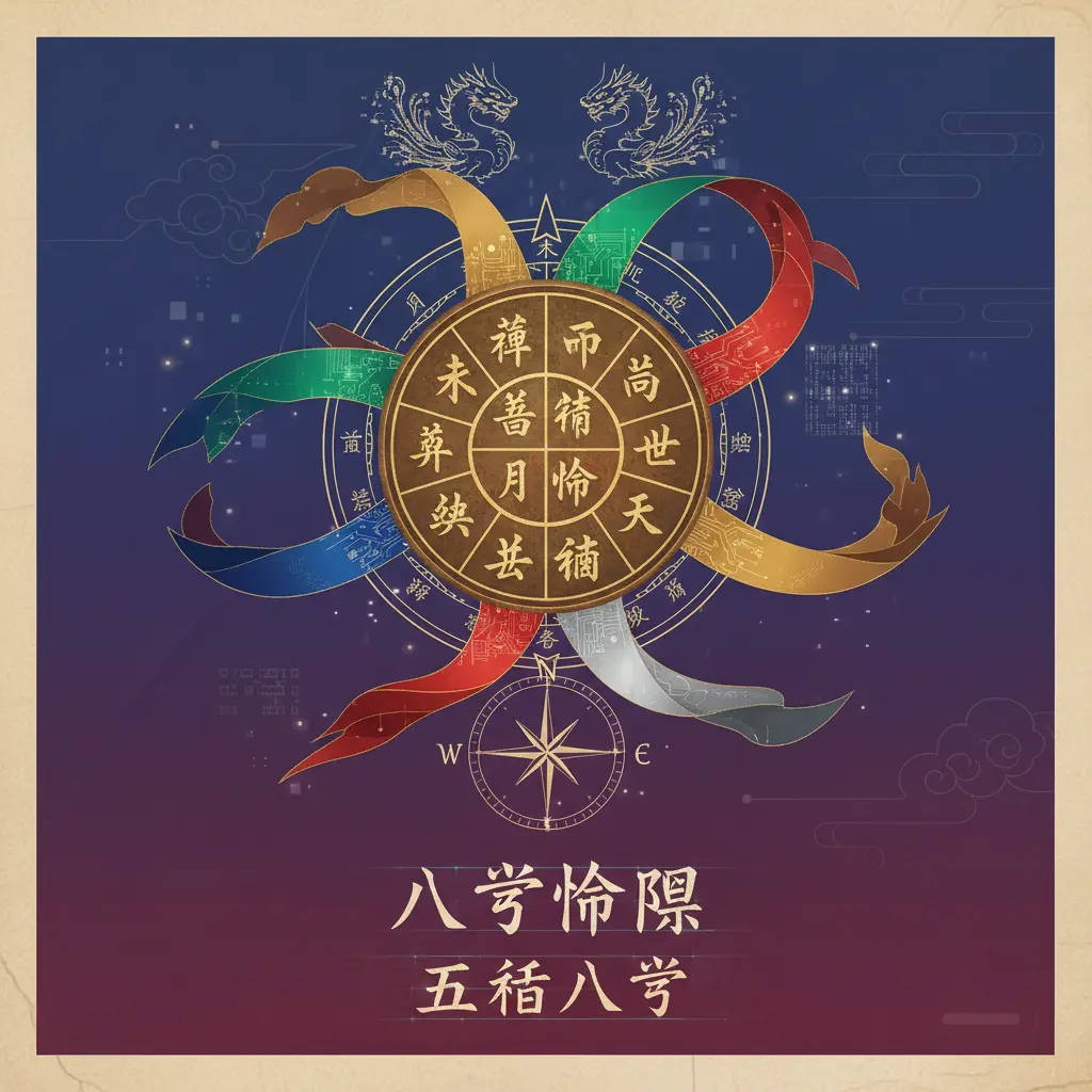 五行八字 - 八字命盤