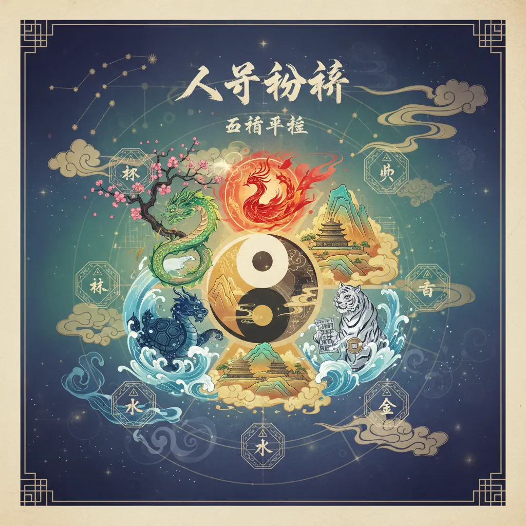 八字分析 - 五行平衡