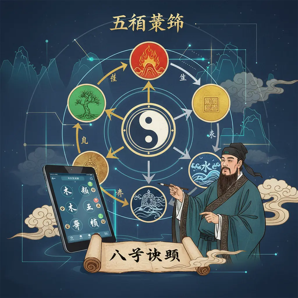 八字查詢 - 五行結構