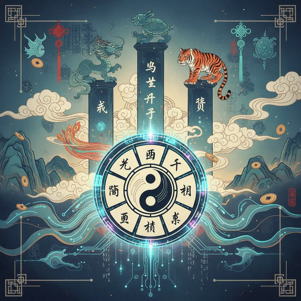 八字排盘 - 四柱八字