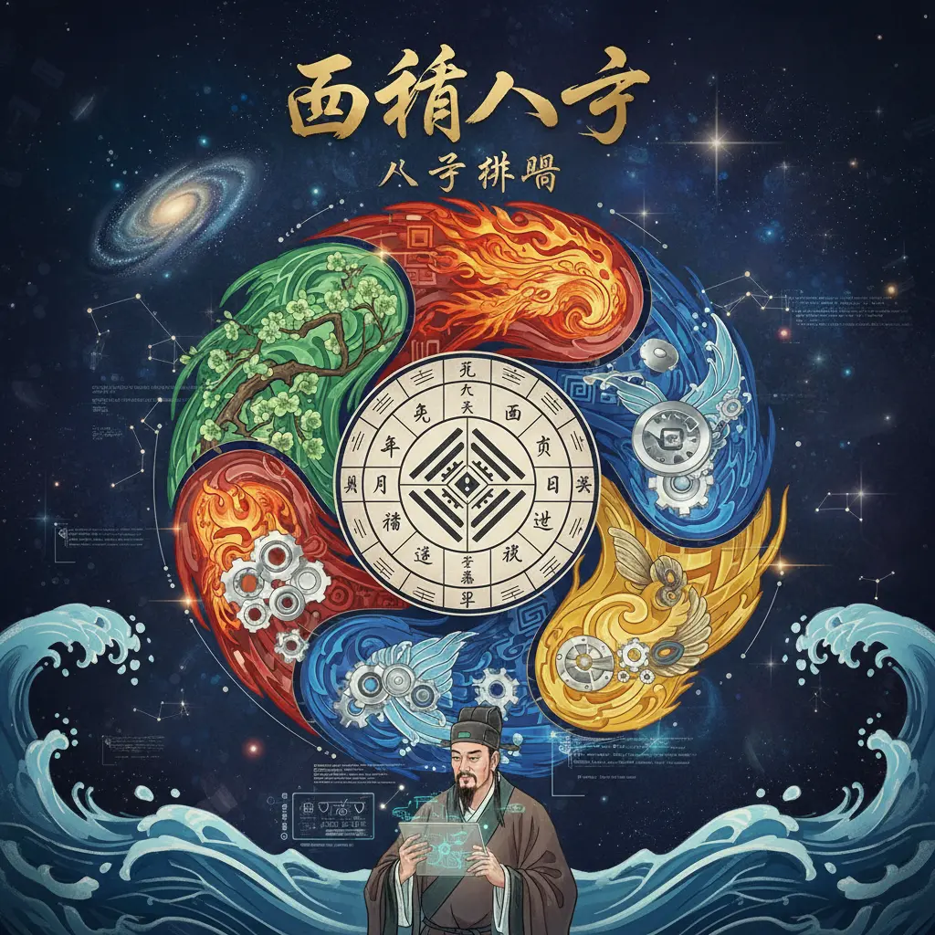 五行八字 - 八字排盤