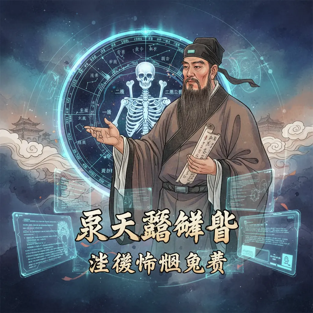 紫微命盤免費 - 袁天罡稱骨