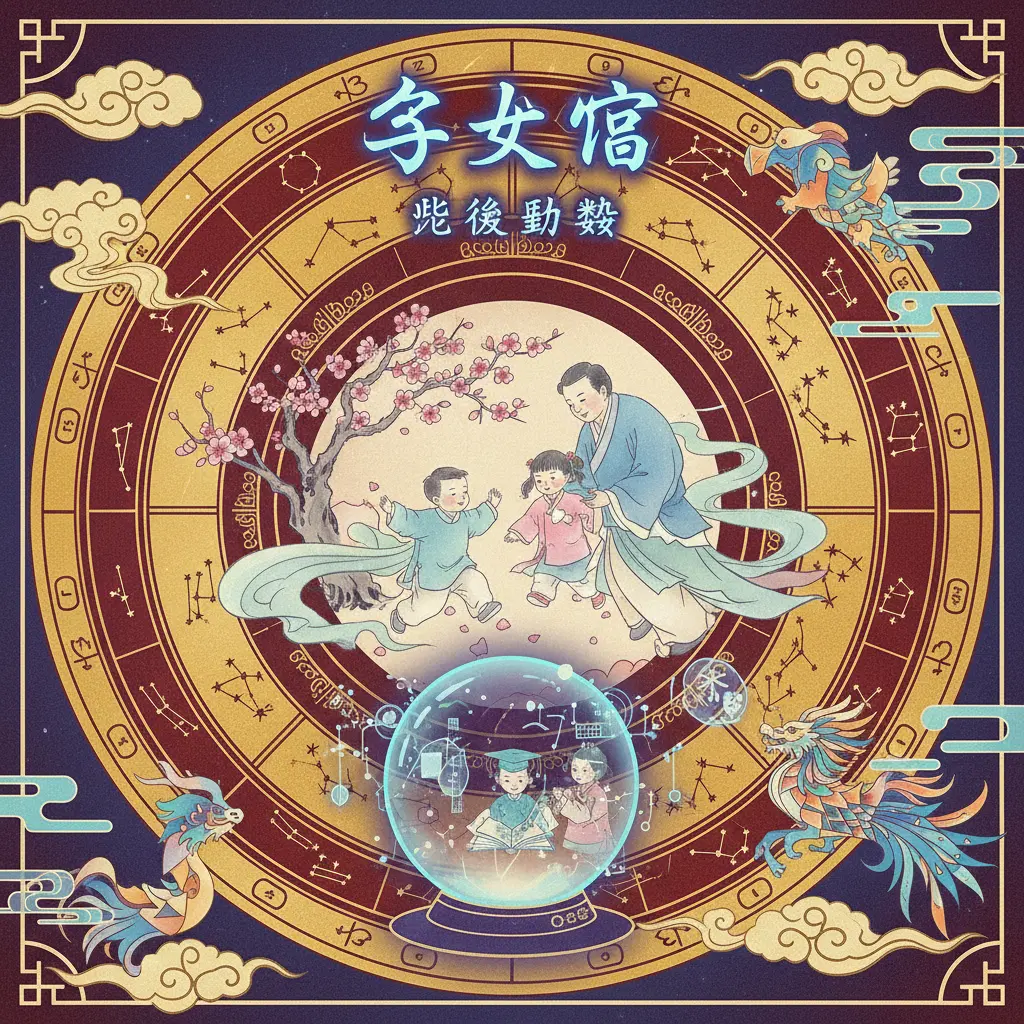 紫微鬥數 - 子女宮