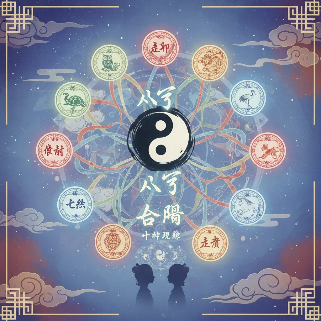 八字合盤 - 十神理論
