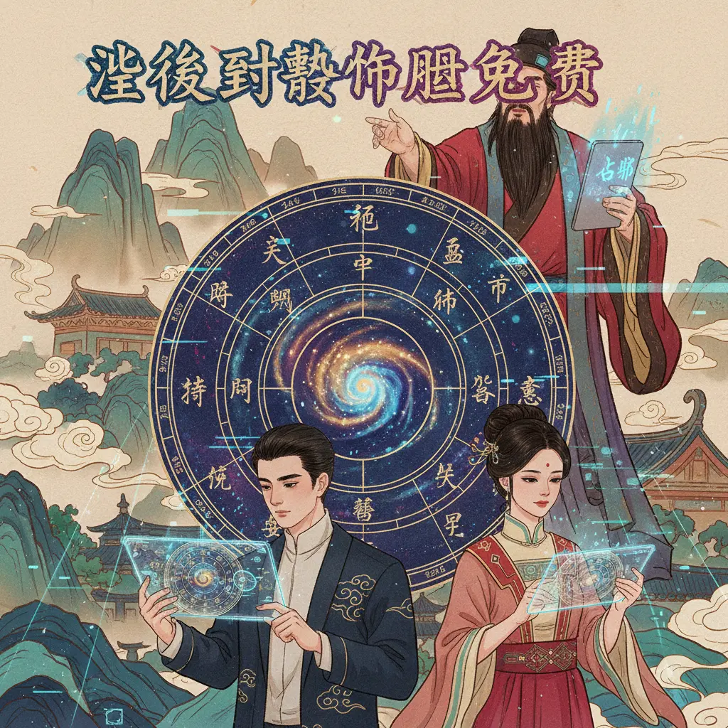 紫微斗數命盤免費 - 占卜